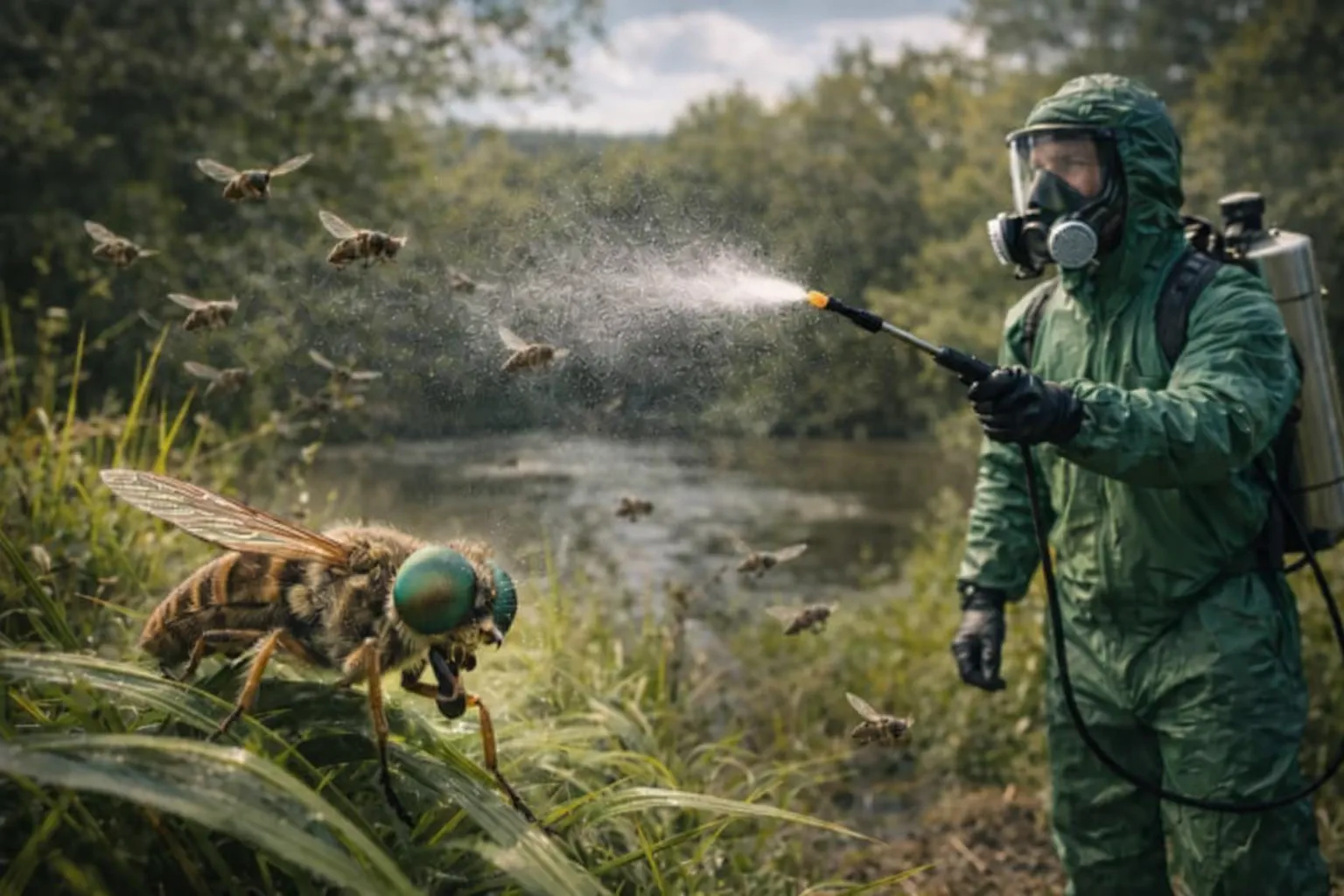 Уничтожение слепней по демократичной цене